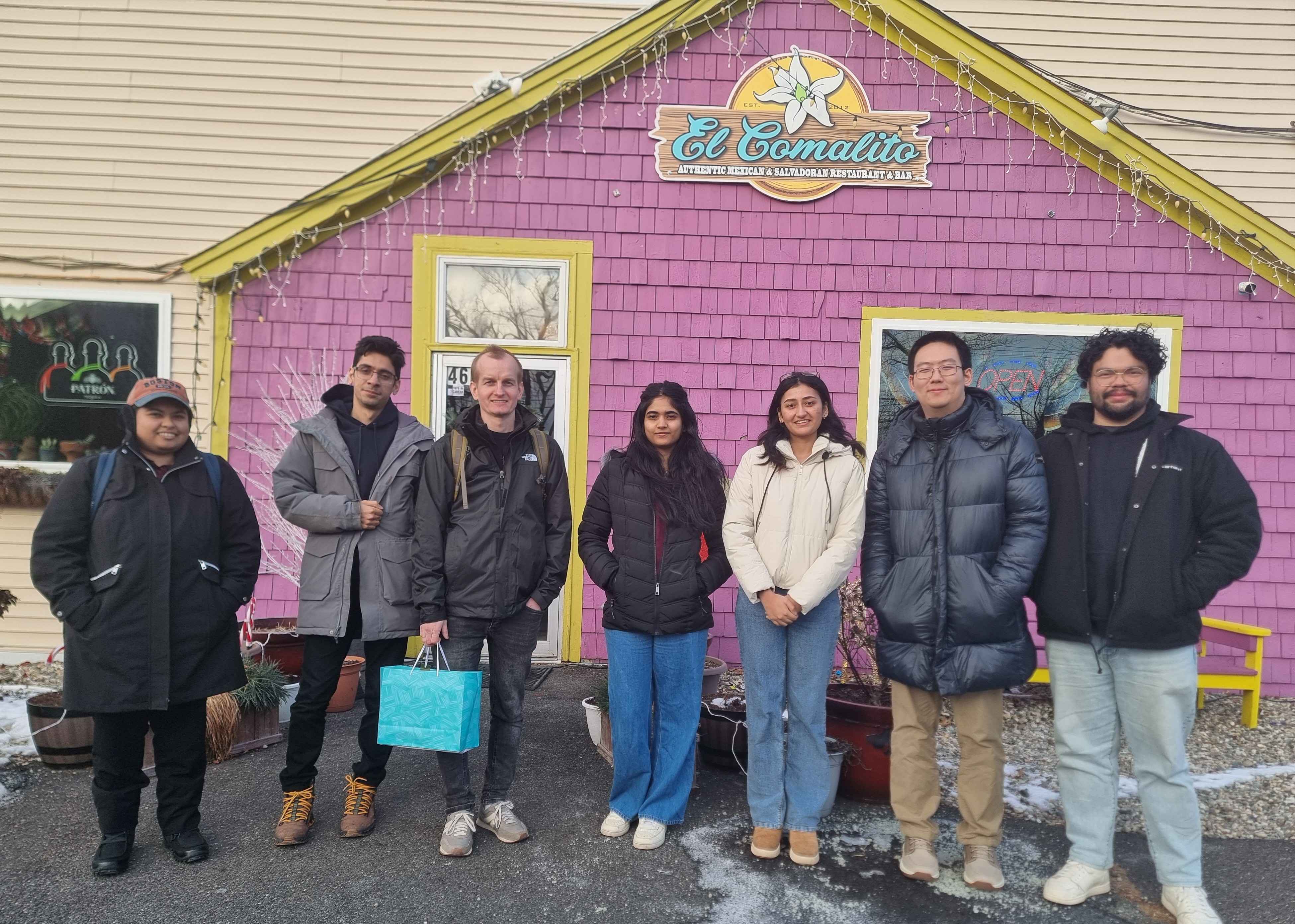 SIMS Lab outing at El Comalito